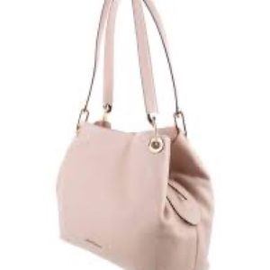 NWT Michael Kors Raven Large Blush Pink Leather Bag